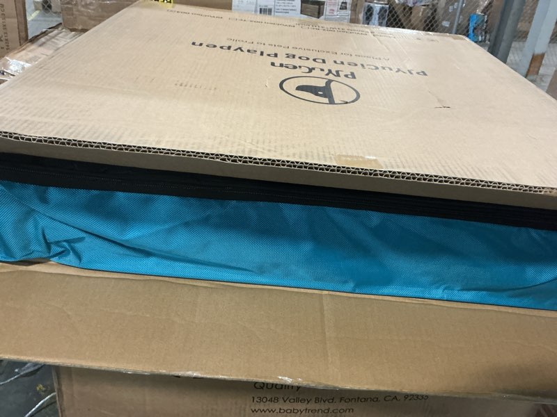 Condition photo showing New/Like New for pjyucien dog playpen plus storage bag, 31.3" h 8 panels puppy pen with square bottom & top cover, heavy duty dog fence for camping playpen+square bottom+cover+storage bag 8 panels 31.3"h playpen