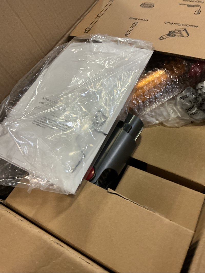 Condition photo showing Good Condition for cordless vacuum cleaner, 500w/45kpa/40mins lightweight stick vacuum for home, led display and green headlights, 6-stages filtration, self-standing vacuum for hard floor, carpet