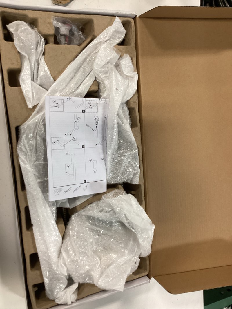 Condition photo showing As Is for kohler raindet vibrant brushed nickel 7.94-in shower faucet bar system with 3-way diverter