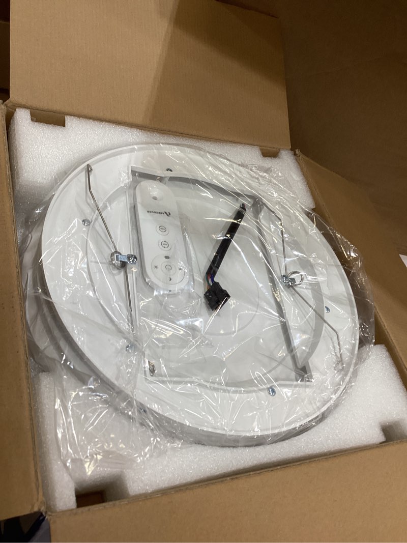Condition photo showing Good Condition for bathroom exhaust fan with rgb lights, 110cfm/1.0 sones vent fan with 3 color temperatures, 5 adjustable brightness, easy to install, remote control, quiet ventilation fan for bath, shower, attic