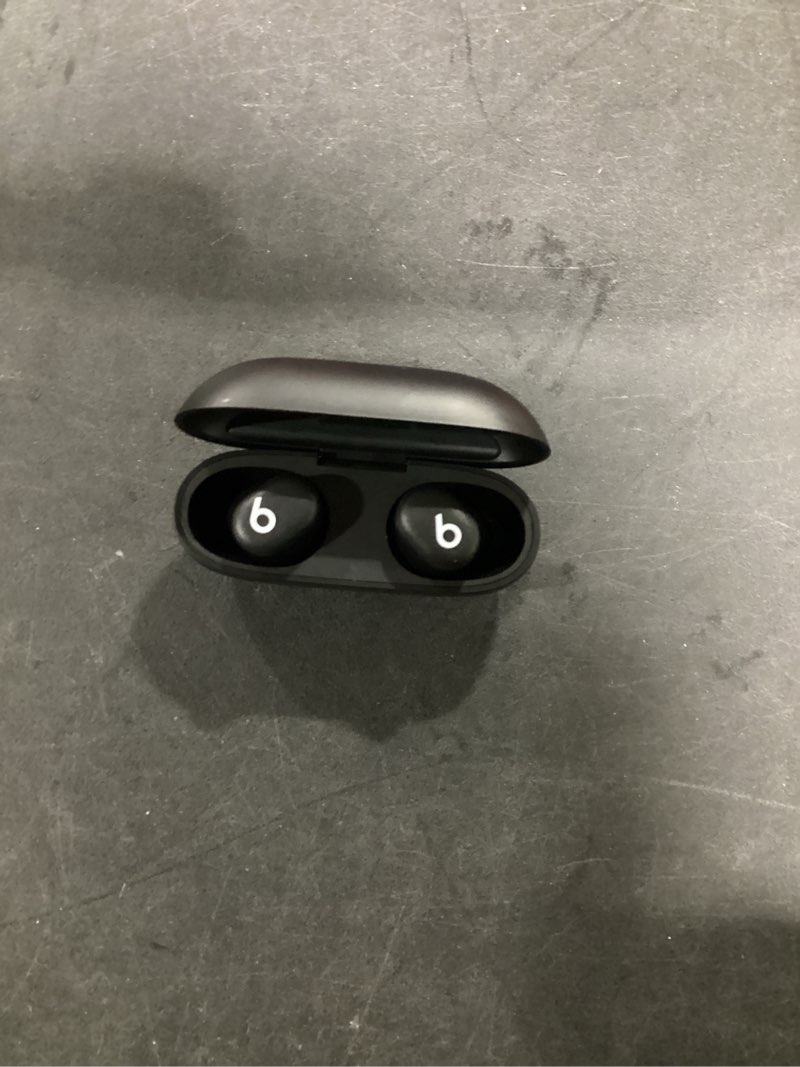 Condition photo showing Good Condition for Beats Solo Buds - Wireless Bluetooth Earbuds | 18 Hours of Battery Life | Apple & Android Compatibility | Built-in Microphone - Matte Black Matte Black Solo Buds