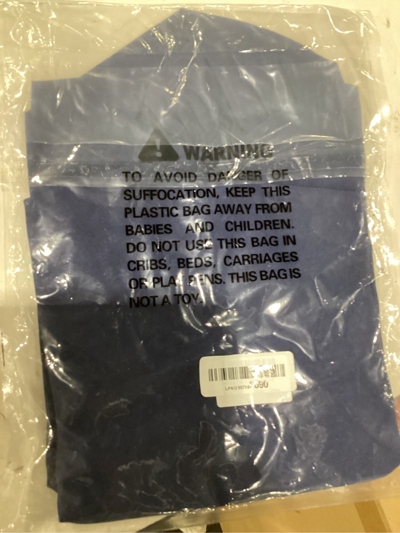 Condition photo showing Good Condition for homing round elastic fitted tablecloth, water-resistant fabric tablecloths for 25"-30" tables, washable polyester table cover for picnic, caming, dinner, july 4th, indoor & outdoor, navy 25"-30" navy 1