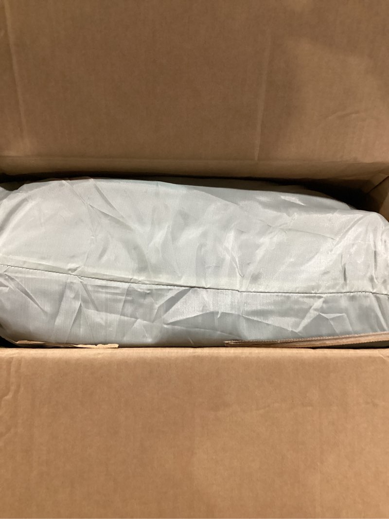 Condition photo showing Good Condition for idoo queen air mattress with built in pump, 18 raised comfort inflatable blow up mattress, upgraded support structure portable air bed for camping, guests and home, colchon inflable, gift for mom grey queen