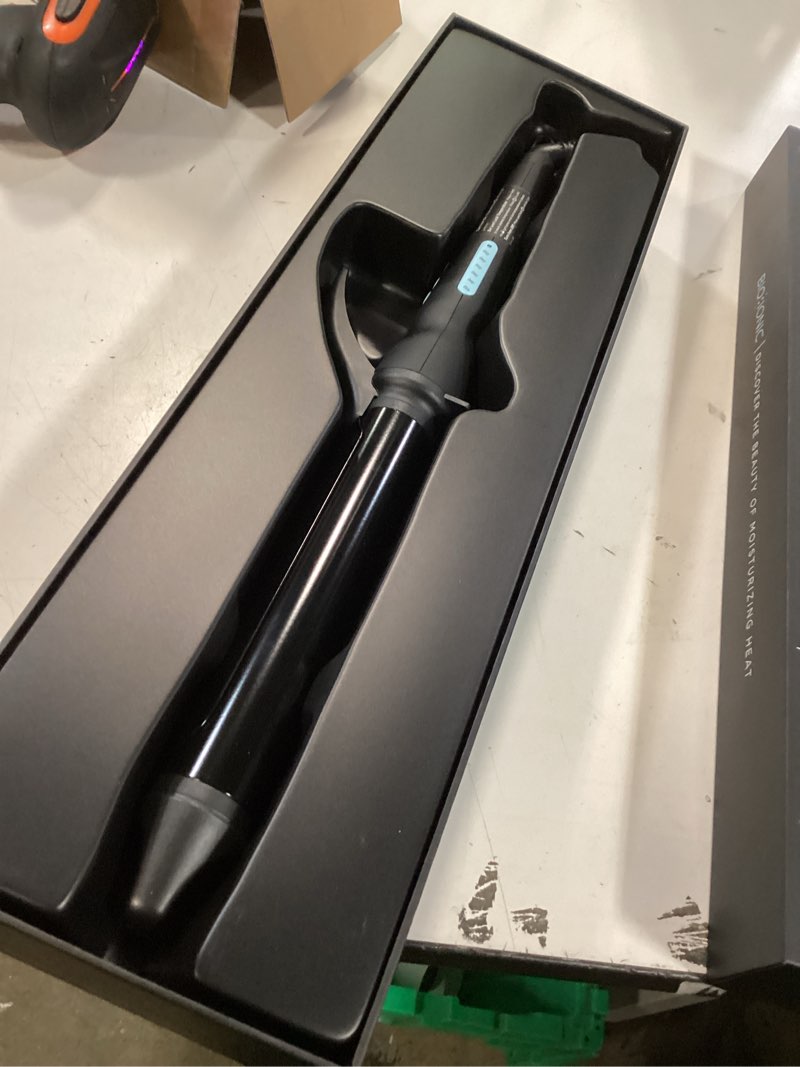 Condition photo showing Good Condition for bio ionic long barrel curling iron with moisture heat technology & nanoionic mx versatile curling wand - multiple barrel sizes for tight, classic, loose & soft curls