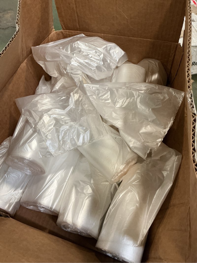 Condition photo showing As Is for (Incomplete ))Reli. SuperValue 13 Gallon Trash Bags | 1000 Count Bulk | Tall Kitchen | Can Liners | Clear Multi-Use Garbage Bags