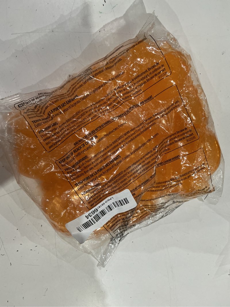 Condition photo showing Good Condition for finish gelpacs dishwasher detergent, orange scent, 32 count 32 count (pack of 1)