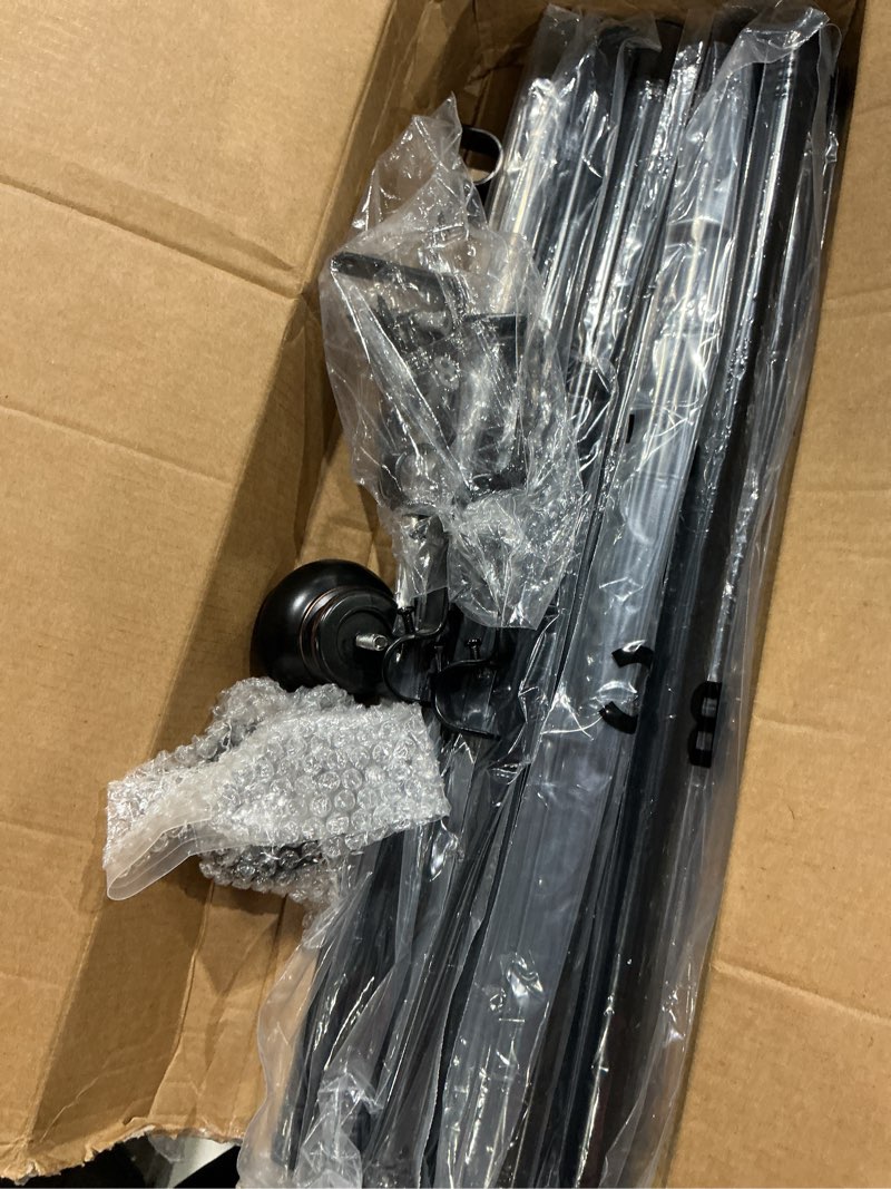Condition photo showing Good Condition for gxoackj 2 pack black curtain rods for windows 32" to 48" 5/8" heavy duty