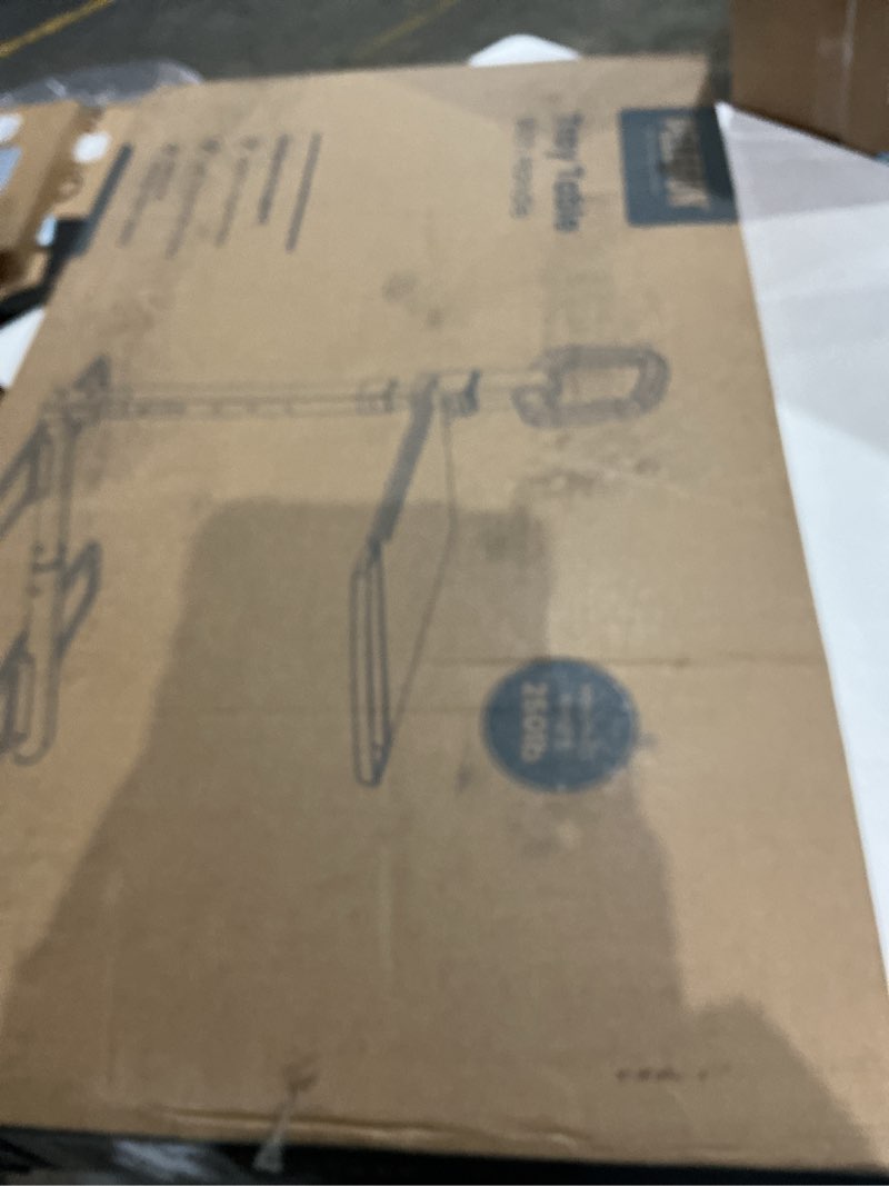 Condition photo showing Good Condition for PELEGON Tray Table, 360° Swivel Table for Recliner, Adjustable Height with X-Large Table for Eating and Laptop, TV Trays for Couches & Chairs with Ergonomic Stand Assist Safety Handle for Elderly