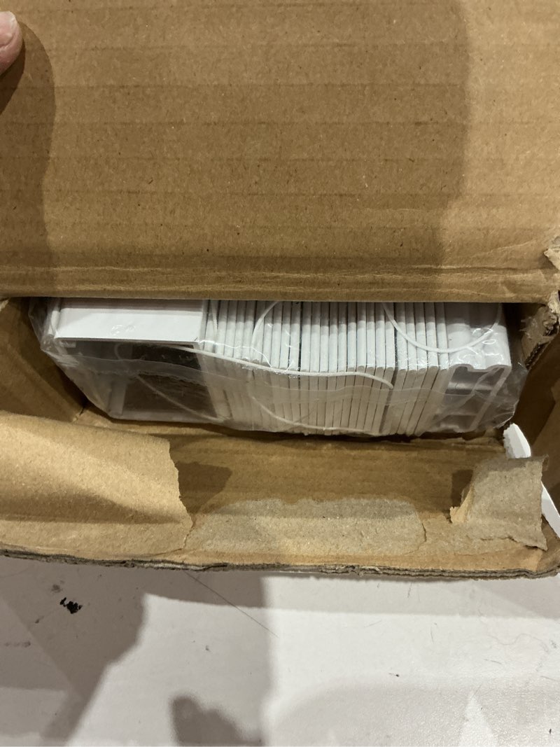 Condition photo showing Good Condition for dez furnishings cordless 2" signature faux wood blind, 28.5" w x 48" h, embossed white embossed white 28.5"w x 48"h