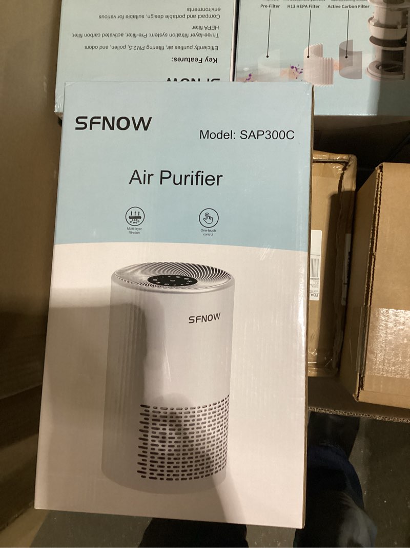 Air Purifiers for Home Pets Hair in Bedroom, Air Cleaner Covers Up to 1050 ft² Remove Smoke Pollen D