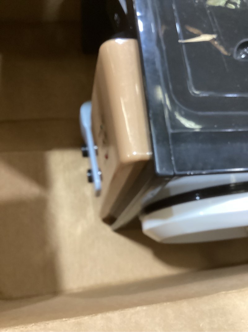 Condition photo showing As Is for Housiwill Countertop Water Dispenser, Top Loading Water Cooler for 1.2 to 5 Gallon, 3 Temperature Settings Room Temperature Water Cold Hot Water Dispenser, Suitable for Home, Office, Dorm Bedside Use Black