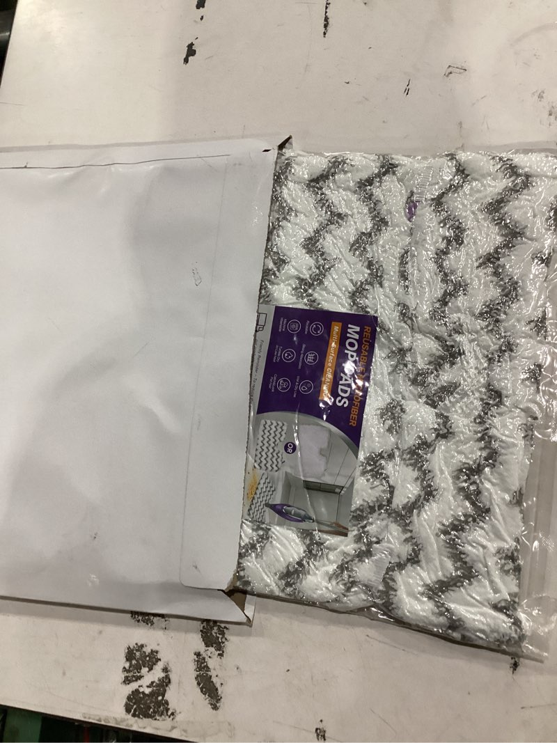 Condition photo showing New/Like New for s3501 s3601 steam mop replacement pads compatible with shark steam pocket mops s3501 s3601 s3550 s3801 s3901 s3601d s3801co s3901d s3455k s2902 se450, washable microfiber mop pads reusable, 3 pack 3 pack stripe