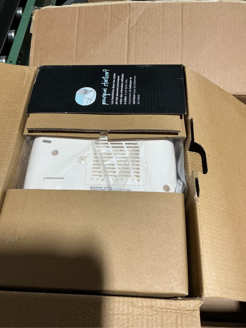 Condition photo showing New/Like New for tommee tippee steridryer electric steam sterilizer and dryer, white, for baby bottles and feeding accessories, kills viruses* and 99.9% of harmful microbes steri-dry