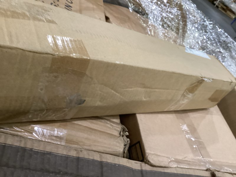 Condition photo showing As Is for arlo blinds sheer bamboo roman shades with valance - tuscan,light filtering cordless blinds for interior windows - real natural bamboo material