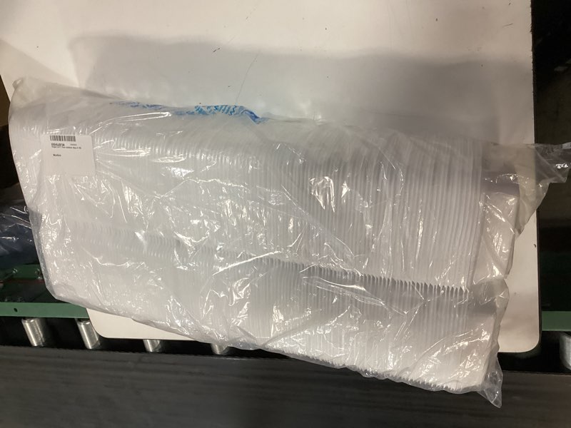 Condition photo showing New/Like New for hinged lid 6" foam container (bag of 125)