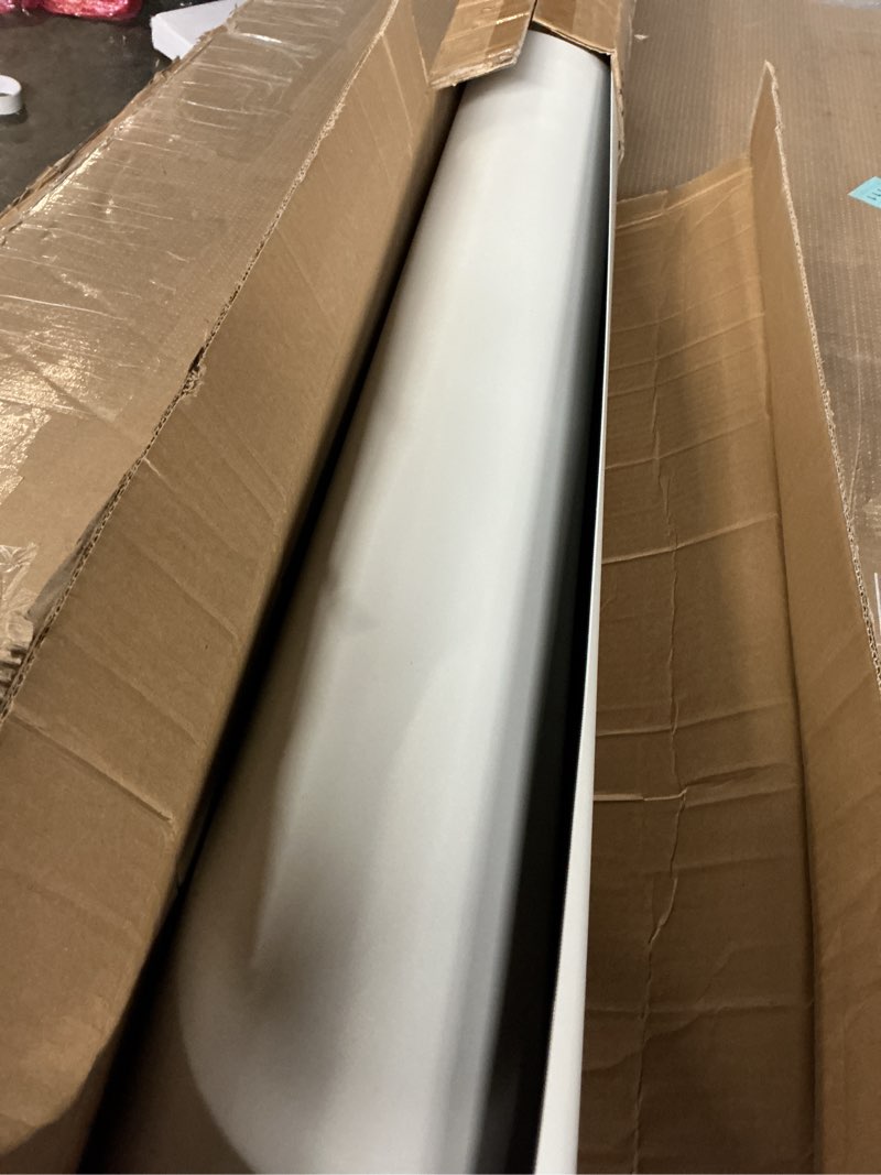 Condition photo showing As Is for VEVOR Dance Floor, 6.6x23ft Dance Floor Roll, 0.06in Thick PVC Vinyl Dance Floor, Black/White Reversible Portable Dance Floor, Non-Slip Dance Flooring, Ballet Dance Floor for Jazz, Pop, Lyrical Style 6.6 x 23 ft Black/White