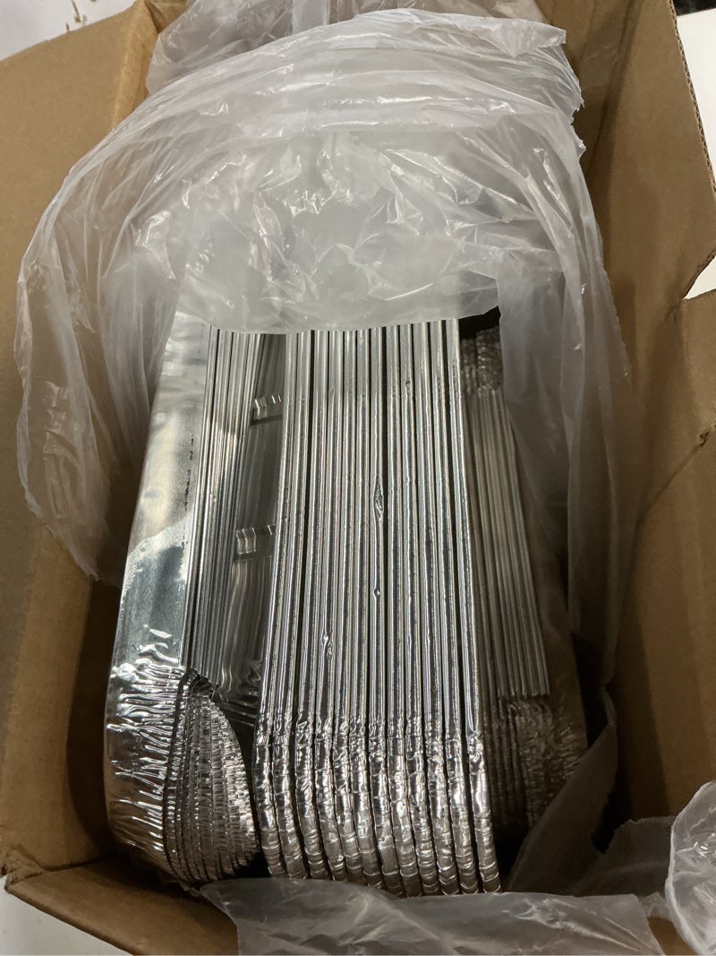 Condition photo showing Good Condition for neebake 24 pack disposable aluminum pans with lids combo set- 12 large 9x13 foil pans half size & 12 small 8x8 tin foil baking pans, tin trays containers for meal prep, food cooking, roasting, heating