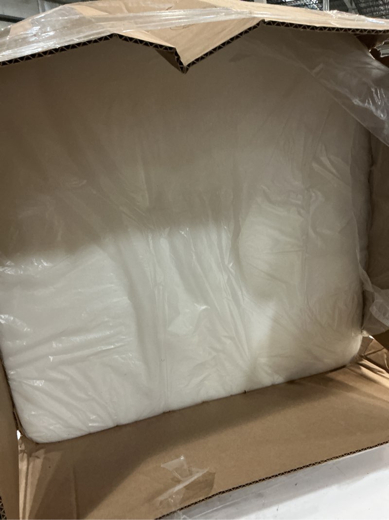 Condition photo showing Good Condition for frienda 2 pack 5" x 24" x 24"upholstery high density foam cushion replacement square cut to size foam couch for chair couches padding shipping packing diy cosplay projects(white)