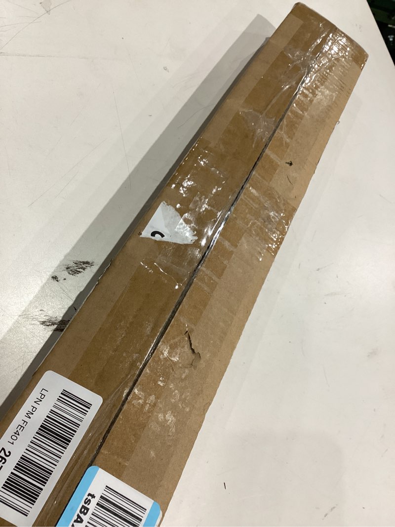 Condition photo showing Good Condition for 24" Cane Bolt Drop Rod for Gate, Heavy Duty Gate Latch for Wooden Fence Metal Gates, Gate Ground Stopper Hardware for Wood PVC Vinyl Metal Gates, 2 Pack White 2 Pack 24"-White