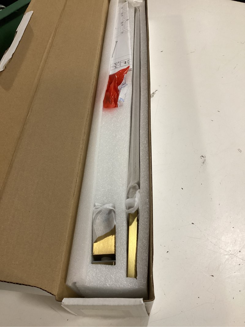 Condition photo showing Good Condition for (different colors ) adjustable shower door handle, 304 stainless steel pull bar, replacement shower handle, fits hole diameter ?8mm, modern towel bar & grab rail for bathroom -  (1 handle only)