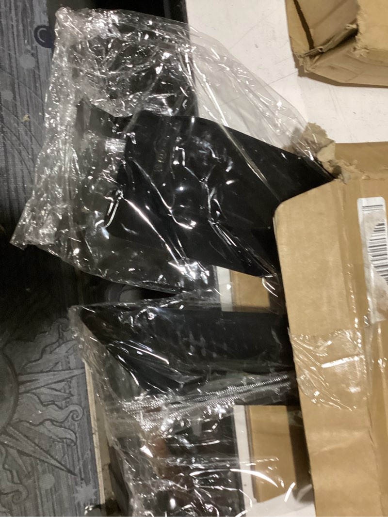 Condition photo showing As Is for window visors rain guards for 2009-2018 dodge ram 1500 quad cab, out-channel window vent wind deflectors visors shades for 2019-2023 ram 1500 extended cab classic model 2009-2018 ram 1500 quad cab
