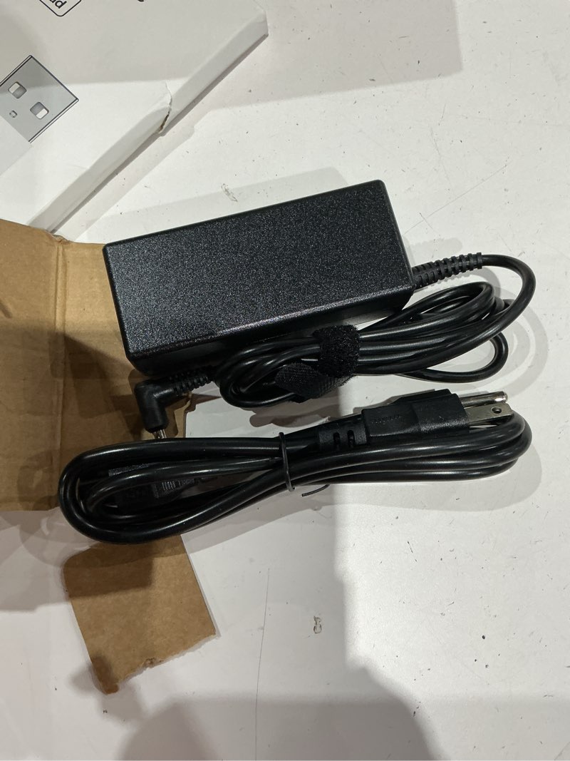Condition photo showing Good Condition for charger compatible with hp laptop computer 65w 45w smart blue tip power adapter