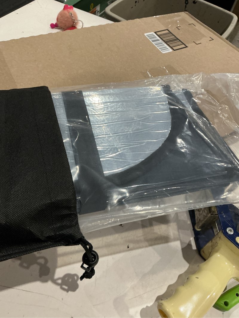 Condition photo showing New/Like New for pigenius windshield sun shade for jeep cherokee 2014-2023 front window sunshade - safeguard gray