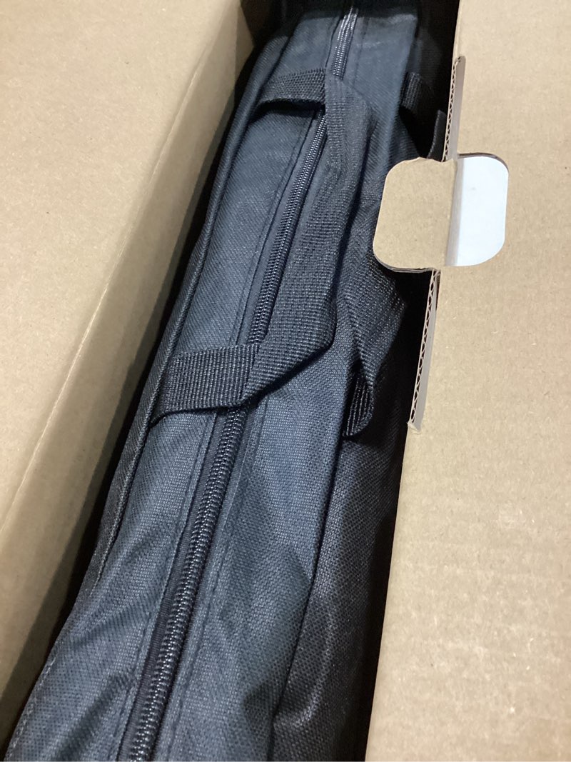 Condition photo showing As Is for 18" foldable ring light with stand for iphone ipad camera, 75" tripod with wheels 38w 6500k led display/remote/2 usb ports large big ringlight rolling for youtube facebook tiktok live video recording 18inch black