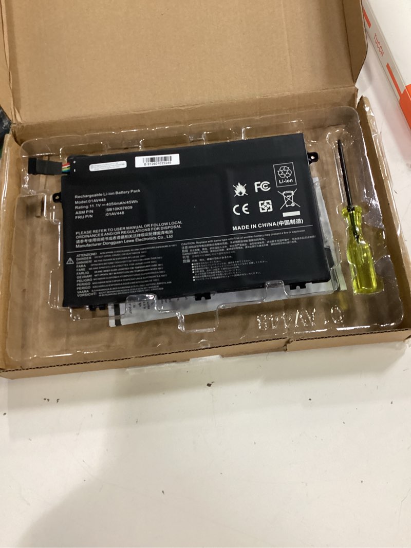 Condition photo showing Good Condition for fancy buying 01av445 01av448 l17l3p51 battery for lenovo thinkpad e480 e490 e485 e495 e580 e585 e590