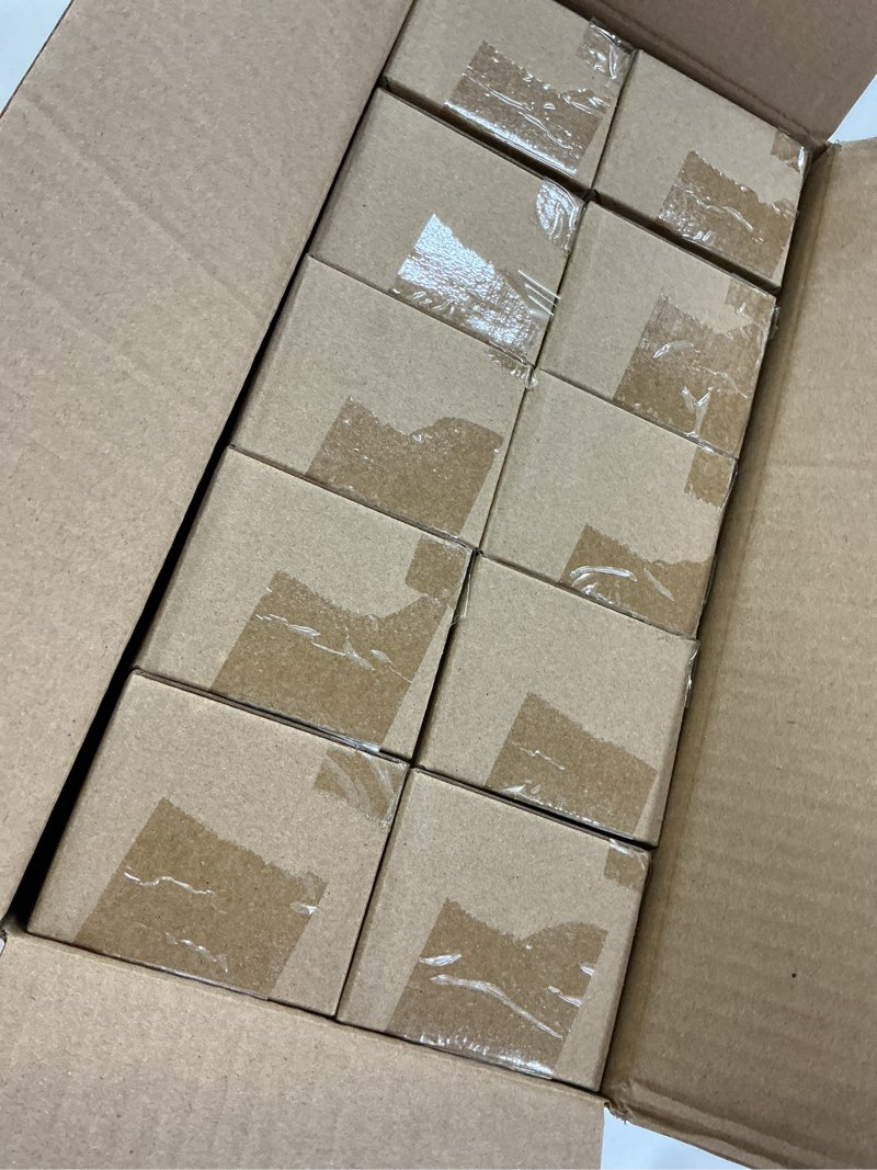 Condition photo showing New/Like New for gobrico soft matte black silicone door handle half dummy heavy duty polished chrome reversible square door lever for french or pantry doors non-functional single dummy door knobs 10 pack 10 half dummy