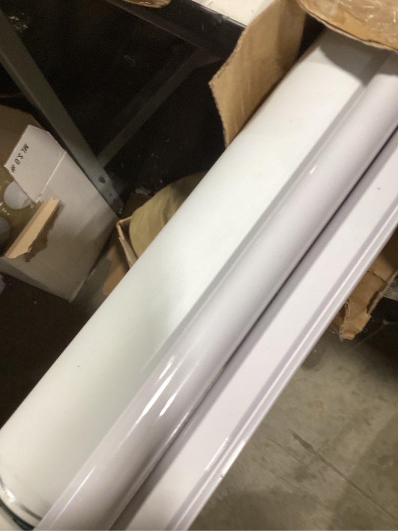 Condition photo showing Good Condition for aosky cordless roller shades blackout blinds for windows room darkening rolled up shades with spring system, uv protection window shades door blinds for home and office (35" w x 72" h, white) 35"w x 72"h white