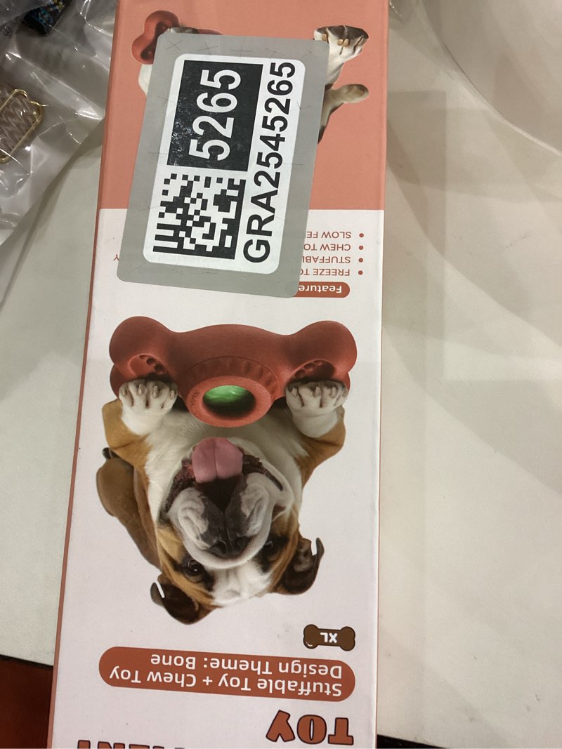 Condition photo showing New/Like New for Dog Chew Toys, Frozen Dog Toy, Interactive Indestructible Toys to Keep Them Busy,Puppy Teeth Chew Toy for Small Medium Large Breed