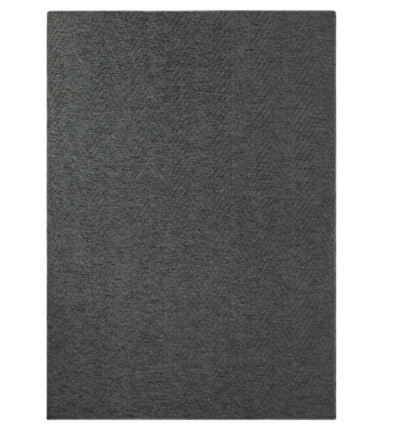 TOWN & COUNTRY BASICS Pax Herringbone Textured Solid Everwash® Washable Area Rug, Low Pile, Non-S
