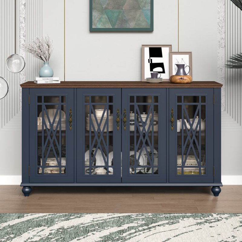 *incomplete* Antun 60‘’W Buffet Cabinet Sideboard With 3 Drawers