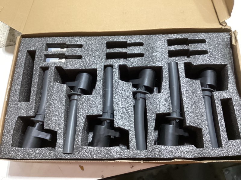 Condition photo showing As Is for 6PCS UF406 Ignition Coils & 6PCS Iridium Spark Plugs Ignition Coils Pack Fits for 2003 2004 6 3.0L, 2002 2003 2004 MPV 3.0L, 1L8Z12029AA Coil Pack Aftermarket Parts incomplete set