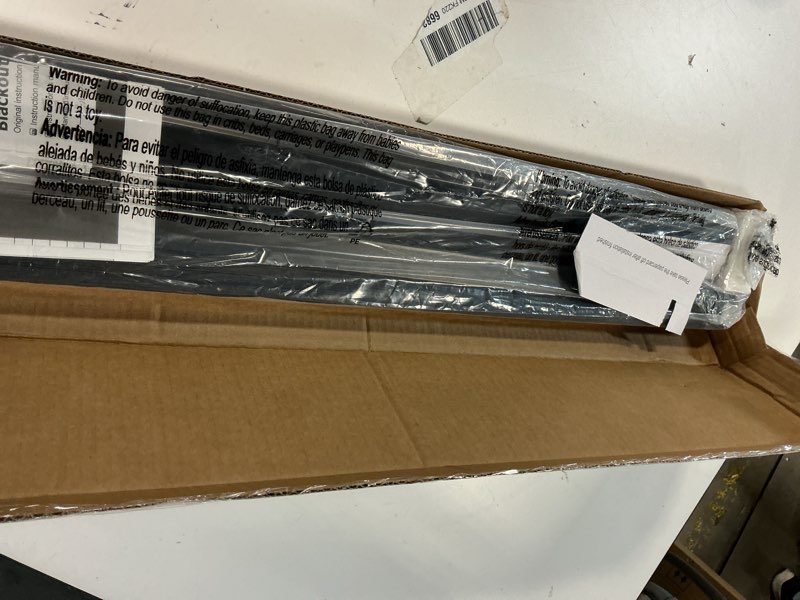 Condition photo showing Good Condition for LazBlinds No Tools No Drill Cordless 1" Vinyl Mini Blinds, 100% Blackout Blinds for Indoor Windows, Room Darkening Privacy Window Blinds and Shades for Interior, 33" W x 64" H, Black Black 33" W x 64" H