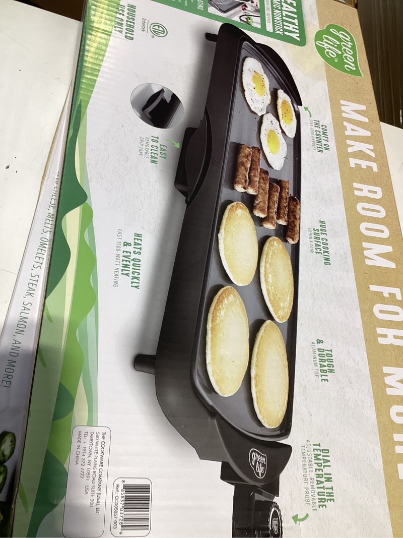 Condition photo showing New/Like New for healthy griddle xl