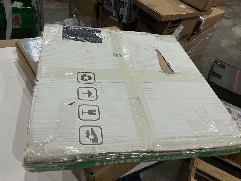 Condition photo showing Good Condition for TO-TH Acoustic Panels for Wall and Ceiling - 6 Pack 24'x24'x0.4",Self-Adhesive 3D Decorative Wall Pa