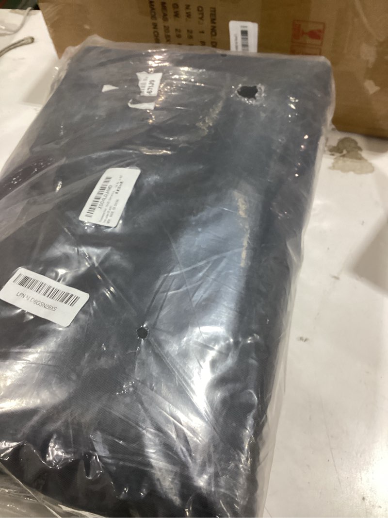 Condition photo showing Good Condition for tradesparker 10x20 commercial pop up canopy replacement top-windproof d-rings+banner grommets+loop pile wall system,ez canopy cover only-frame/side walls not included(black) 10x20 black