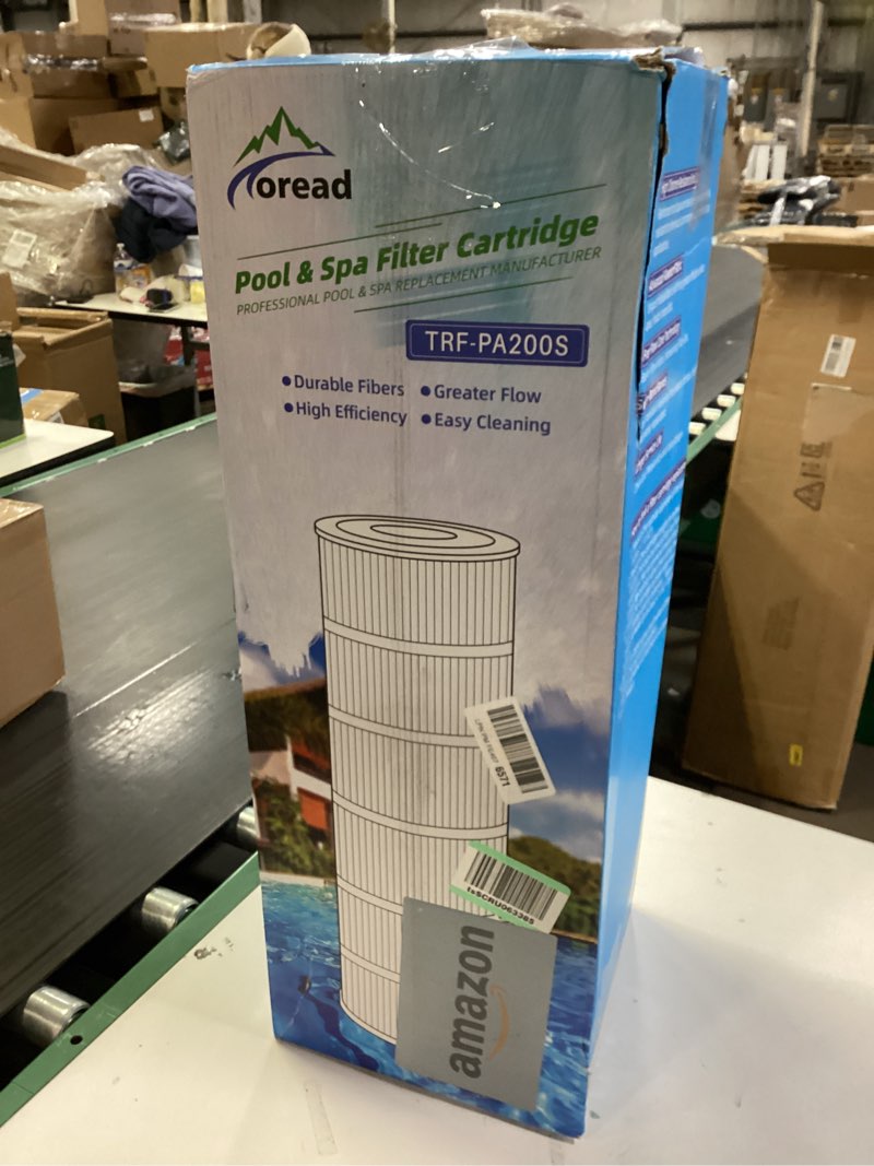 Condition photo showing New/Like New for TOREAD Pool Filter Replaces PA200S, Hayward CX200XRE, Hayward SwimClear C200S, Ultral-D5, 200 sq.ft Filter Cartridge 1 Pack Pack of 1