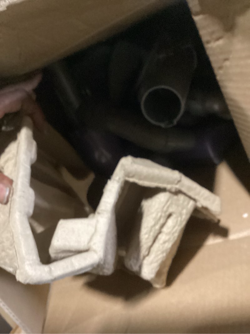 Condition photo showing As Is for shark nv352 navigator lift away upright vacuum, hepa filter, anti-allergen technology, swivel steering, ideal for carpet, stairs, & bare floors, with wide upholstery & crevice tools, lavender navigator (lavender)