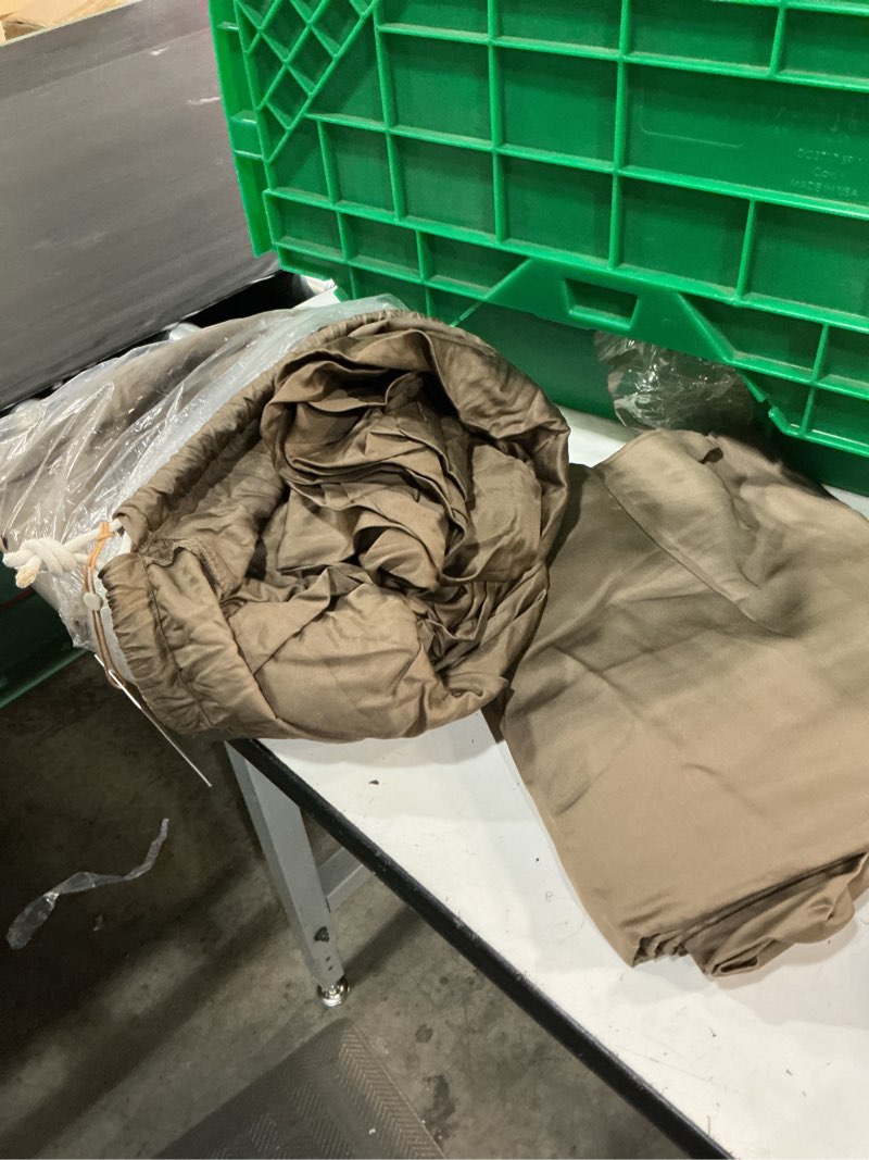 Condition photo showing Good Condition for quince bamboo sheet set, full, walnut