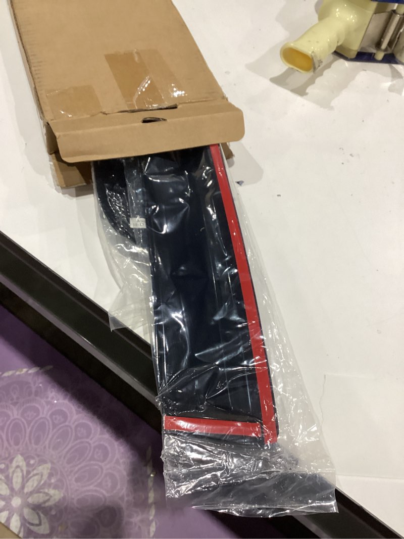 Condition photo showing New/Like New for kpy window visor compatible with honda accord coupe 2013-2017, 2pc rain guard side window vent deflectors tape-on style, 2013 2014 2015 2016 2017 13-17 accord coupe