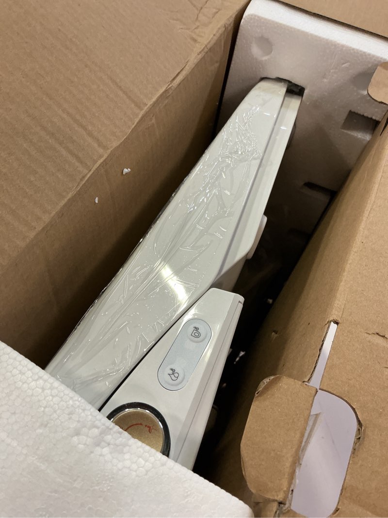Condition photo showing Good Condition for bidet toilet seat, electric smart heated toilet seat, feminine & front rear wash, instant warm water & dryer, self-clean nozzle, soft closed toilet lid, wireless remote night light elongated (white)