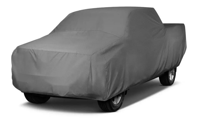 ram 1500 truck cover custom fit 2009-2026 crew cab short bed(5.75') with door zipper, 10 layer outdo