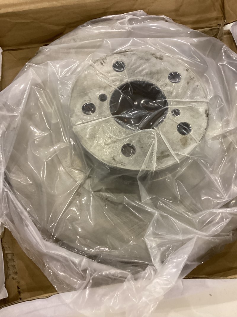 ACDelco Silver Front Brake Rotor 18A2328A | GM 19255498 Brake Rotors for Select Subaru Outback, BRZ,