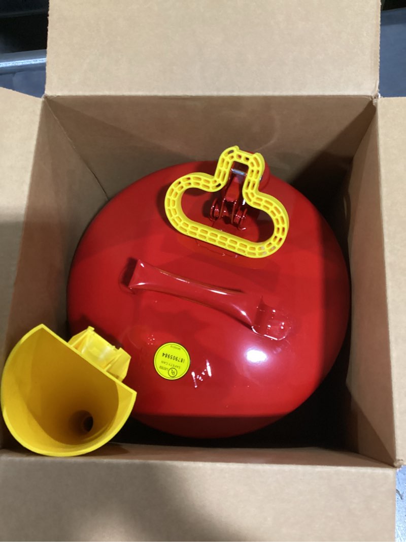 Condition photo showing New/Like New for eagle 5-gallon metal gasoline can