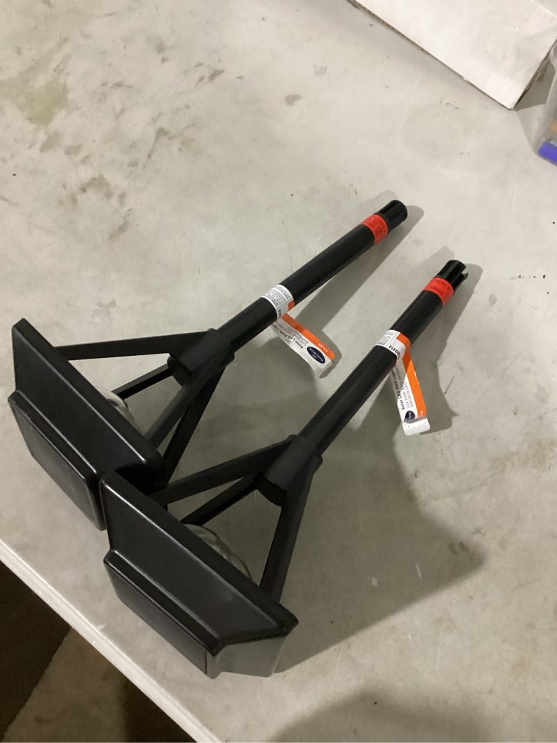 Condition photo showing As Is for harbor breeze pyramid path 20 -lumens black solar led outdoor path light ( 3300-k ) set of 2