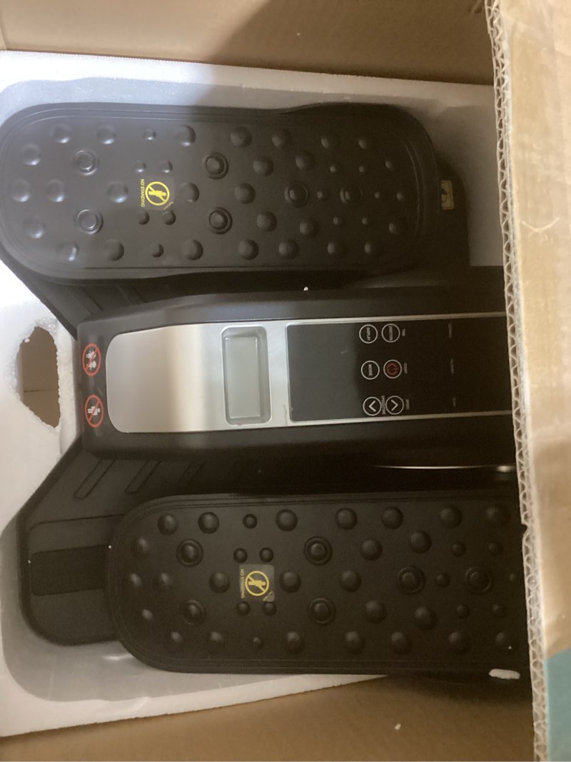 Condition photo showing Good Condition for OLIXIS Under-Desk Elliptical Machine–Compact & Quiet Mini Pedal Exerciser with Adjustable Speed, LED Display, Portable Fitness Solution for Home or Office Workouts 15.6"D x 15.2"W x 8.7"H Black/Silver