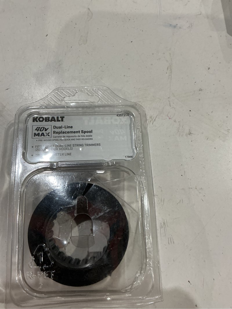 Condition photo showing New/Like New for dual line replacement spool